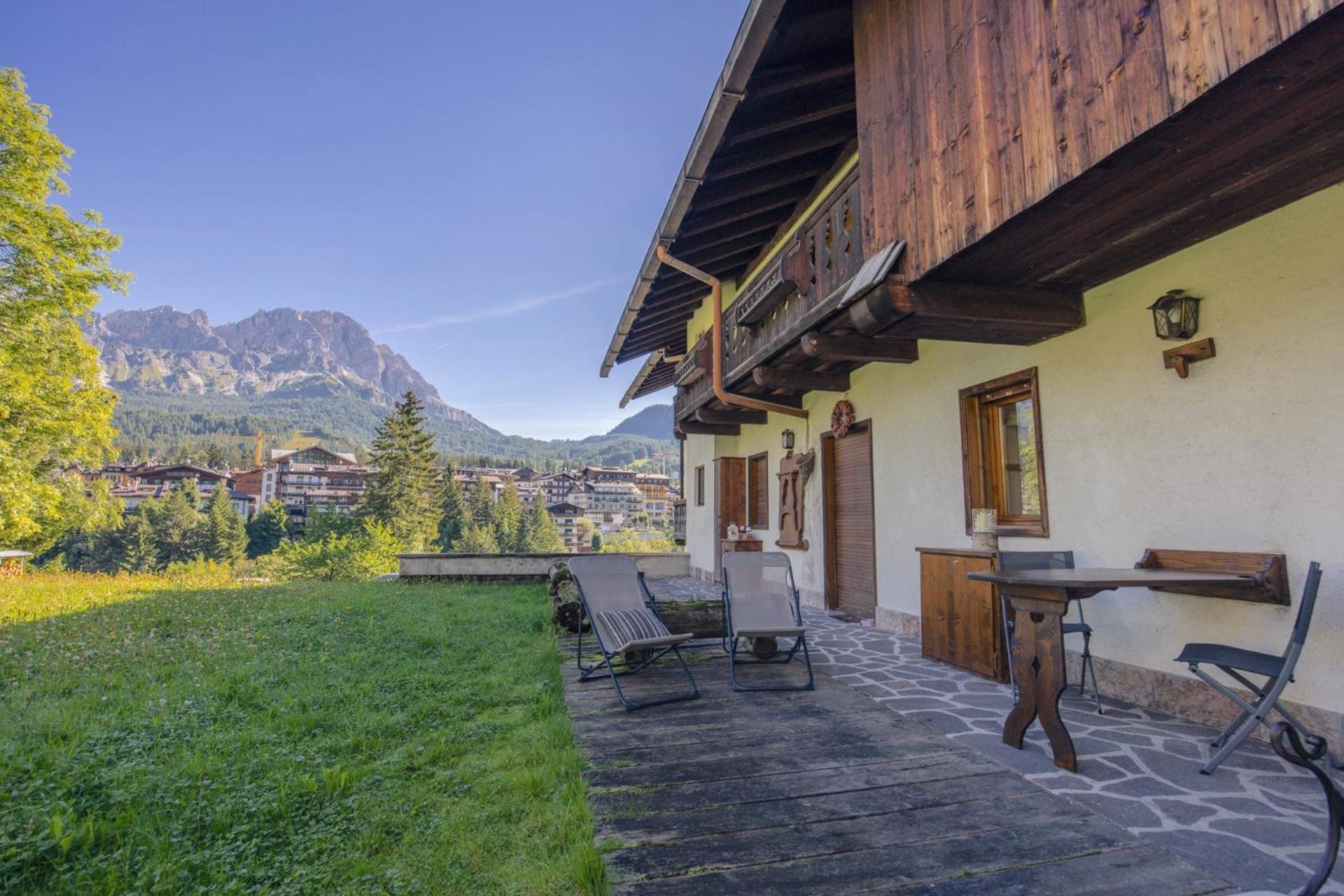 Apartamento Casa Betulla Cortina dʼAmpezzo Exterior foto